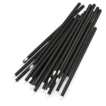 

50pcs/set Disposable eyeliner brush Makeup Wand Applicator Cosmetics Eye Shadow Eyeliner Eyelash Eyebrow Make Up Brushes #0407