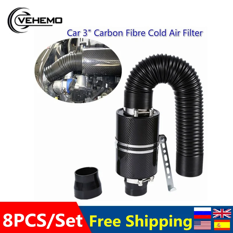 

Universal Modification Mushroom Air Filter Car Engine Air Intake Set High Flow Improve Torque And Fuel Mileage Auto Accessories