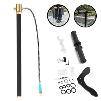 

40Mpa Portable Air Pump Hand Tube Inflator Stand Gauge Tool Kit Hose