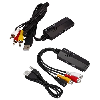 

AV to HDMI Converter Conversion Cable hd Video Converter HDMI Signal Converter