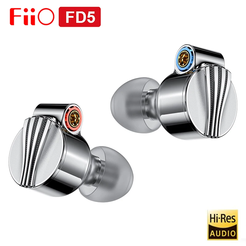 Динамические наушники-вкладыши Fiio FD5 с бериллиевым покрытием наушники со