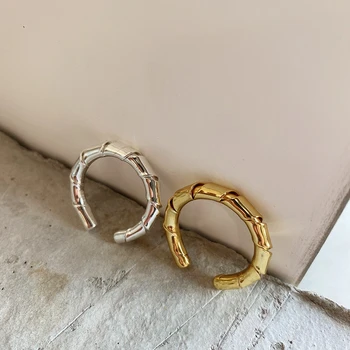 

Silvology 925 Sterling Silver Irregular Thick Weave Rings Japan Korea Industrial Style Line Rings for Women Minimalist Jewelry