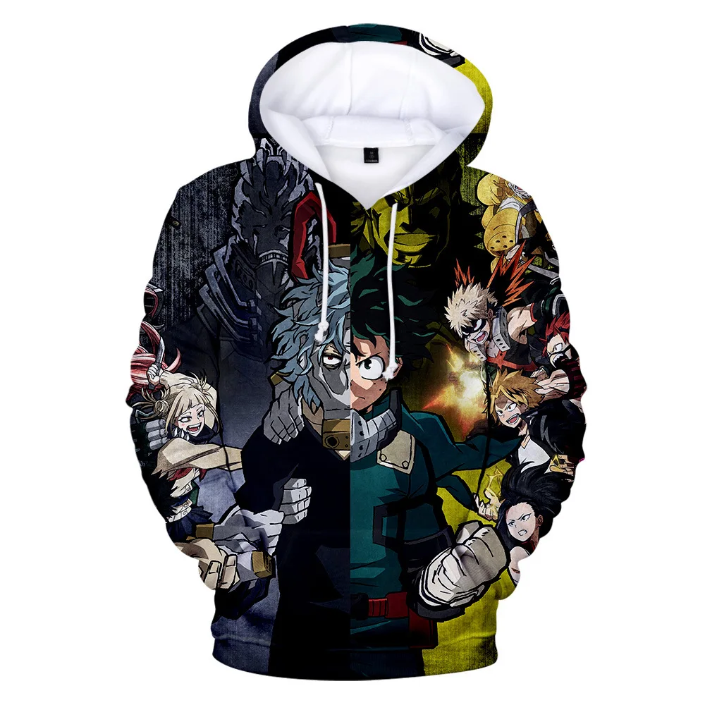 My Hero Academia Boku Anime 3D Print Hoodies