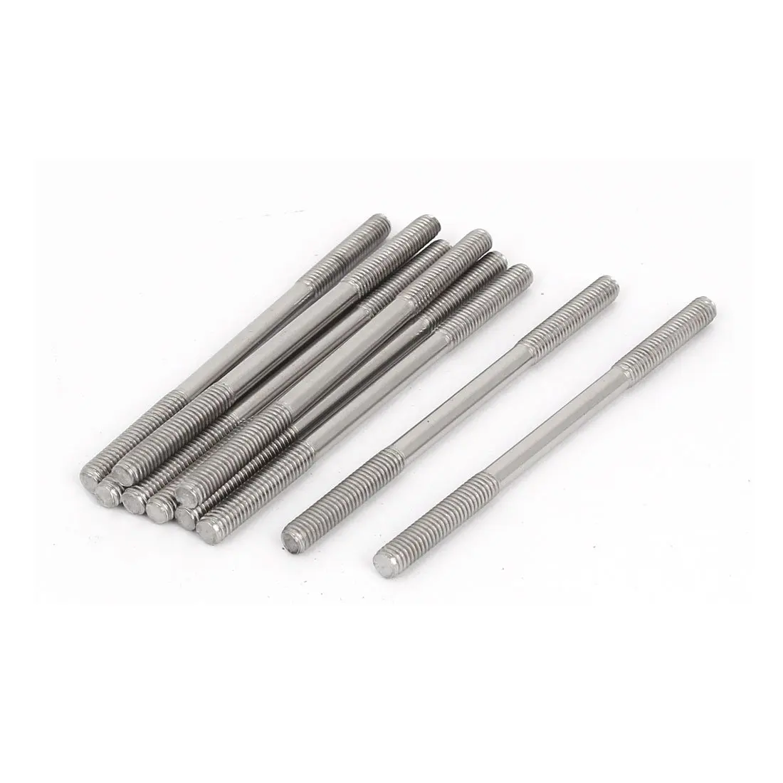 

M4x70mm 304 Stainless Steel Double End Threaded Stud Screw Bolt 10pcs