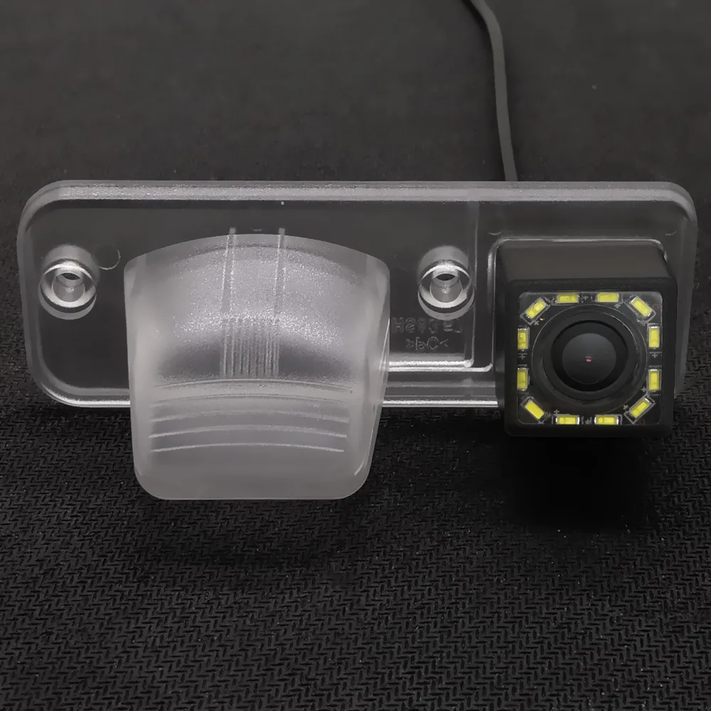 AHD Fisheye 12LED 동적 궤도 자동차 후면보기 카메라 폭스 바겐 VW Eurovan Caravelle Transporter T4 Business 1990-2003