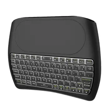 

D8 Mini Colorful Backlight Wireless Keyboard Air Mouse Touchpad for Smart TV