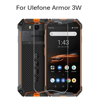 Перейти на Алиэкспресс и купить Закаленное стекло 9H для Ulefone Armor, 3 Вт, Защитная пленка для экрана Ulefone, Защитная пленка для мобильного телефона, 3 Вт, 5,7 дюйма, защитное стекло