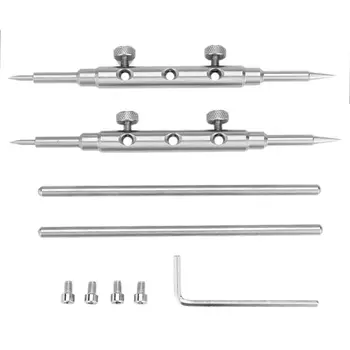 

25-130MM Curved Tips Camera Lens Spanner Wrench Repair Opening Tool for DSLR Kit