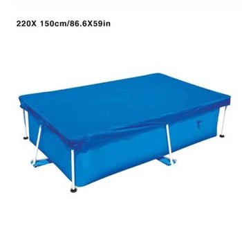 

Family Pool Cover Polyester Frame Outdoor Heat Retaining Solar Swimming