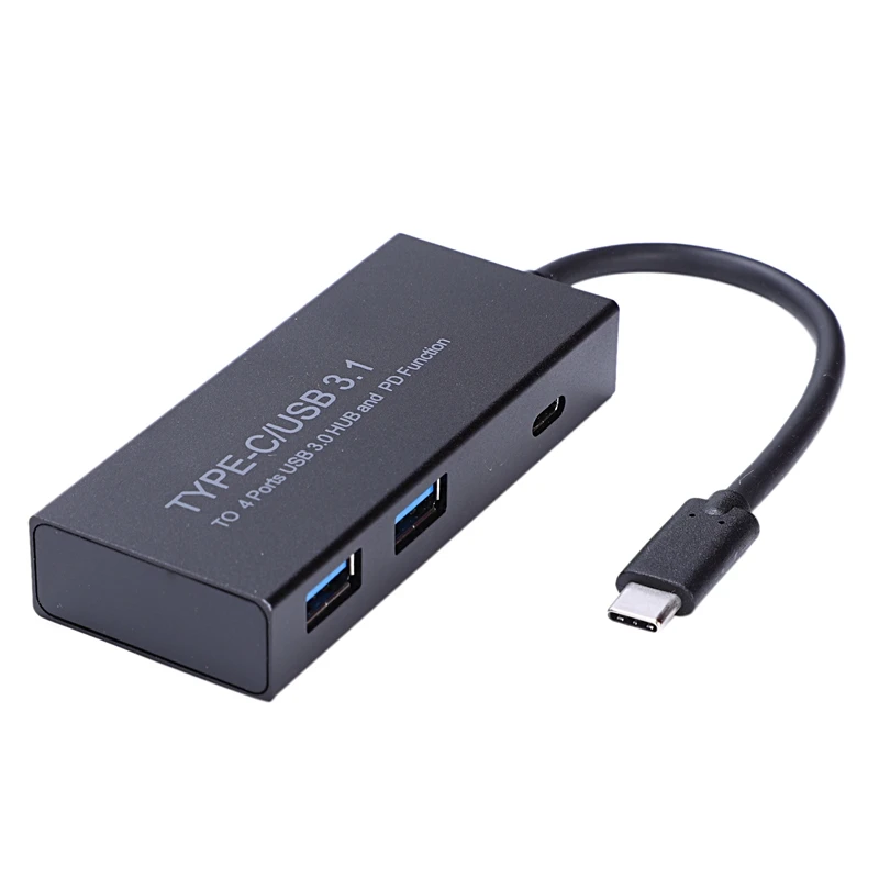 Usb type C/Usb 3,1 до 4 портов Usb3.0 концентратор с Pd разделитель функций кабель-переходник для зарядки для Macbook Air/Pro 13/15
