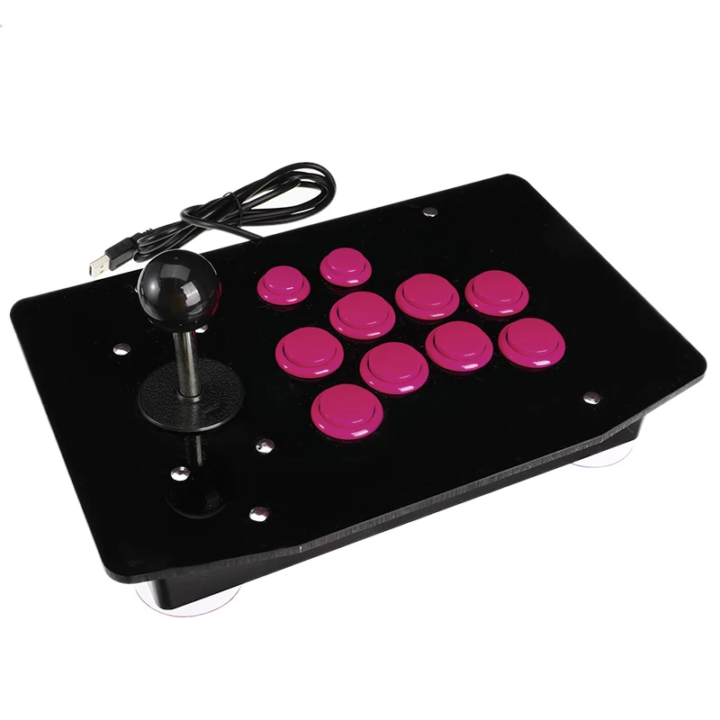 2021 NEW Arcade Joystick USB Fighting Stick Gaming Controller Gamepad Video Game For PC Desktop Computers 6 Colors for choose