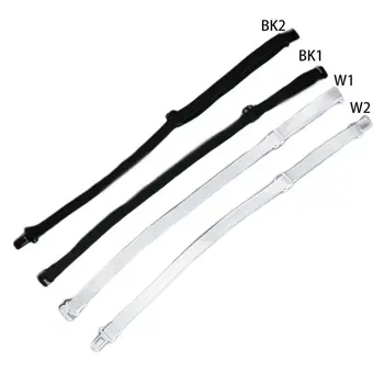 

1Pc Mens Women DIY Elastic Bowknot Bow Tie Strap Adjustable Replacement Lengthened Extender with Buckle Q0KE