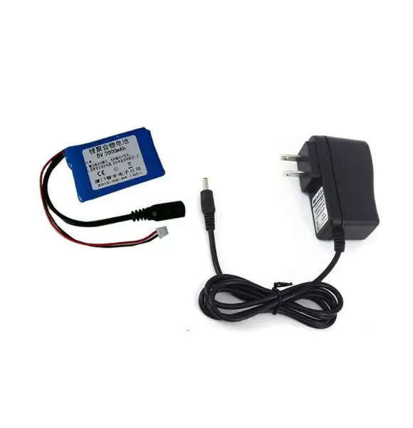 Бесплатная доставка батарея + зарядное устройство 5V 3Ah литиевая 3000mAh Li-Po
