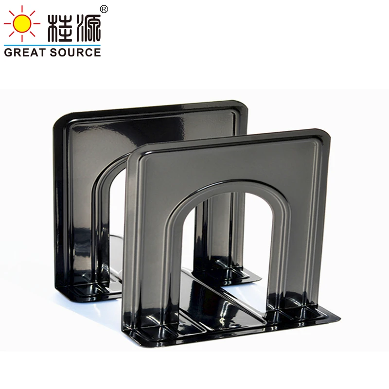 

Color Metal Bookend Magazine Organizer Metallic Lacquer Bookend Book