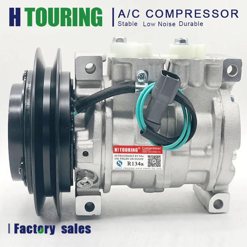 

Air Conditioner Compressor for HINO RANGER 238 258 268 338 TRUCK 10S13C AC Car 88310E0110 447220-4442 447180-2910 88310-1740