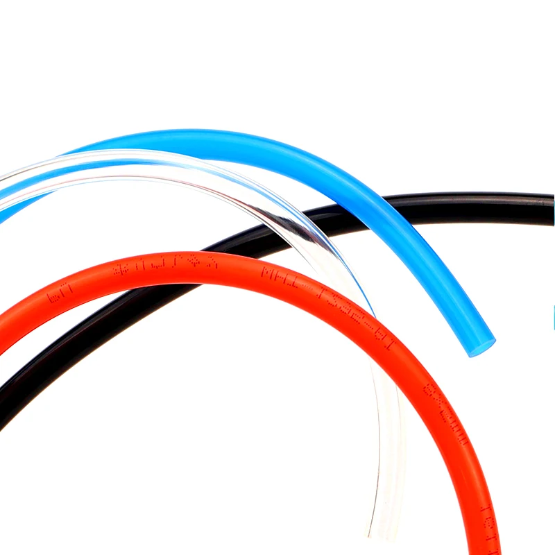 1 м tubo de aire neumatico manguera Gas 10 мм OD 6 5 ID 8 x 4 2 12x8 transparente Azul Rojo|Пневматические компоненты| |