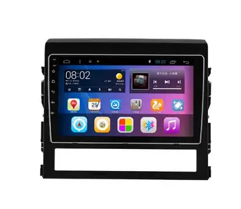 

10.1" rotate screen quad core 2.5D IPS screen android 8.1 Car GPS radio Navigation for Toyota Land crusier 2016-2018