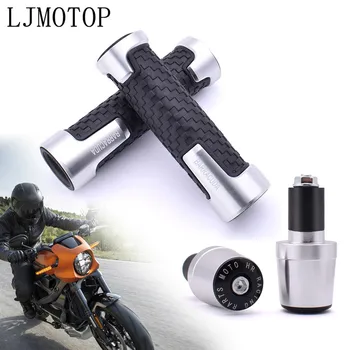 

For MOTO 1200 SPORT AUDACE BREVA 1100 750 ELDORADO GRISO Barracuda Motorcycle 7/8" Rubber Handlebar Grips Bar Ends Caps