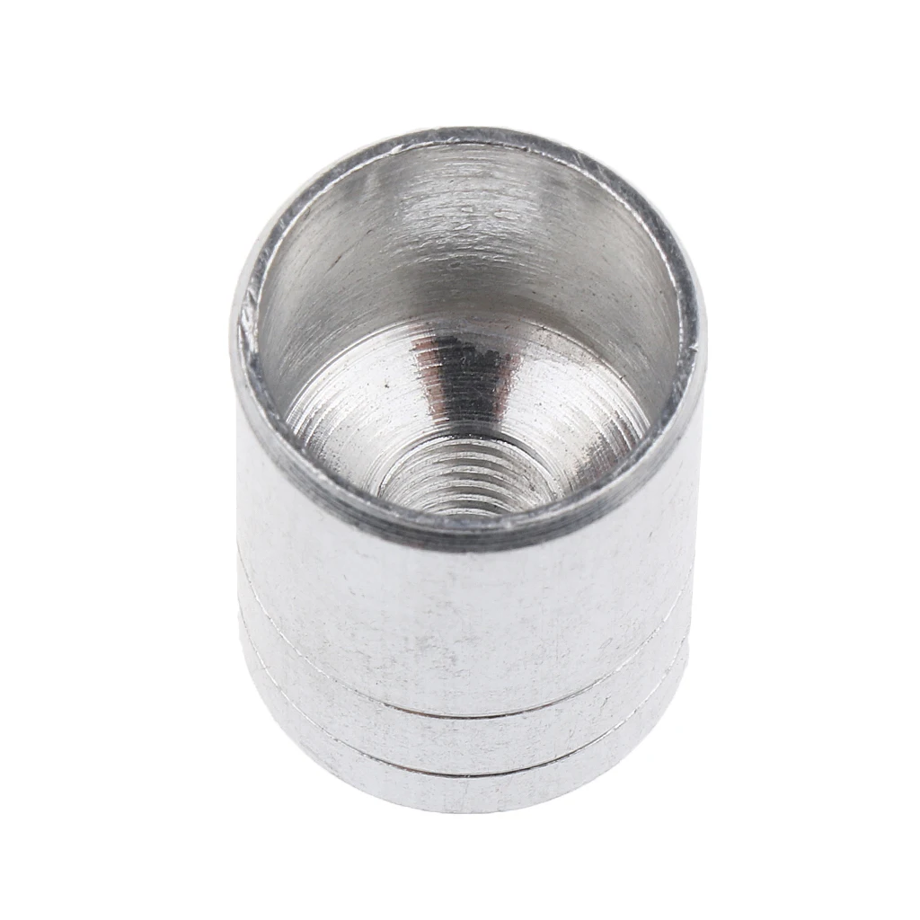 2Pcs Aluminum Internal Diameter Fishing Rod Pod Connector Net Head Adapter Quick Release Refit Parts for Landing Net 16mm