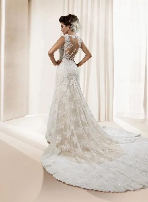 Гламурное платье de mariee vestido de noiva с аппликацией, без рукавов, с открытой спиной, платье для невесты, платья для матери невесты