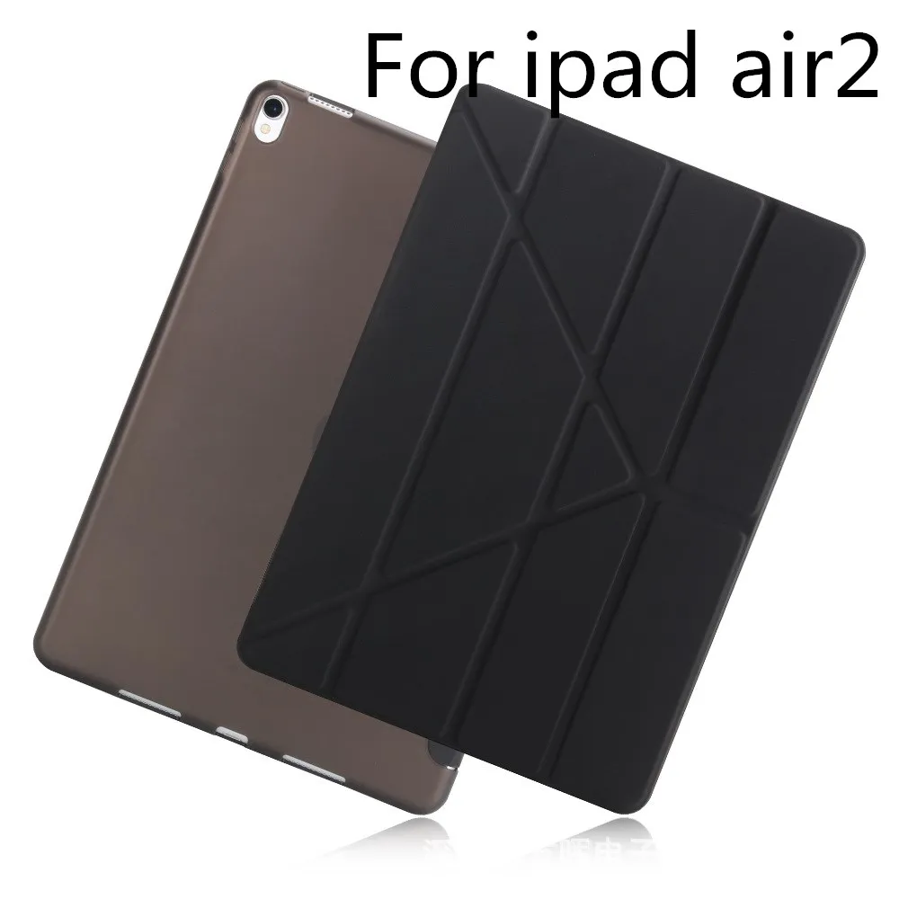 Для ipad air2, 10,2,, pro10.5,, 9,7, чехол для планшета из Уретанового термопластика анти-капля и анти-деформация чехол для ipad 7-го поколения Чехол - Цвет: Черный
