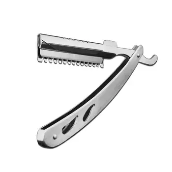 

1 Pc Manual Razor Practical Full Steel Shaver Shaving Razor for Men Use Beard