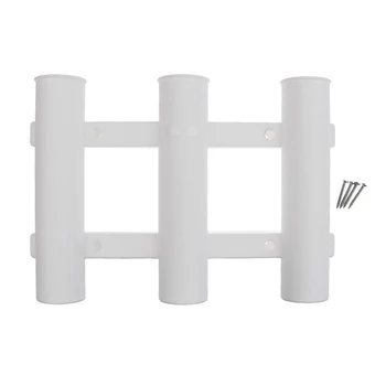 

Marine Boat Fishing 3 Link Rod Pole Holder Tube Mount Rack Pliers Lure Storage