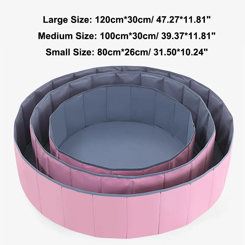 Foldable Ball Pool Ocean Ball Playpen Toy Infant Shining Ball Pits Washable Folding Fence Kids Birthday Gift Boy Toys Baby Park 3