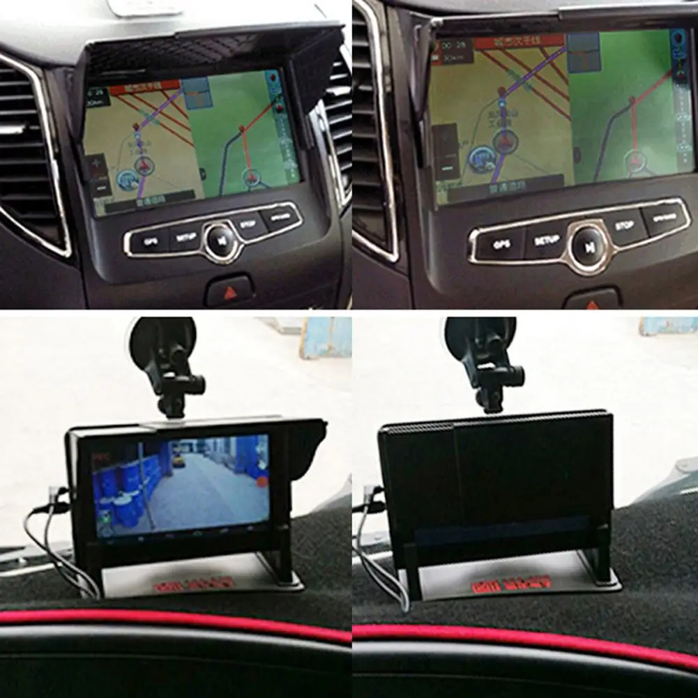 Автомобиль Multiuso 5,5-10 дюймов Navigazione gps для авто Универсальный делла Copertura делла Luce Di Barriera Navigatore gps зонтик капот