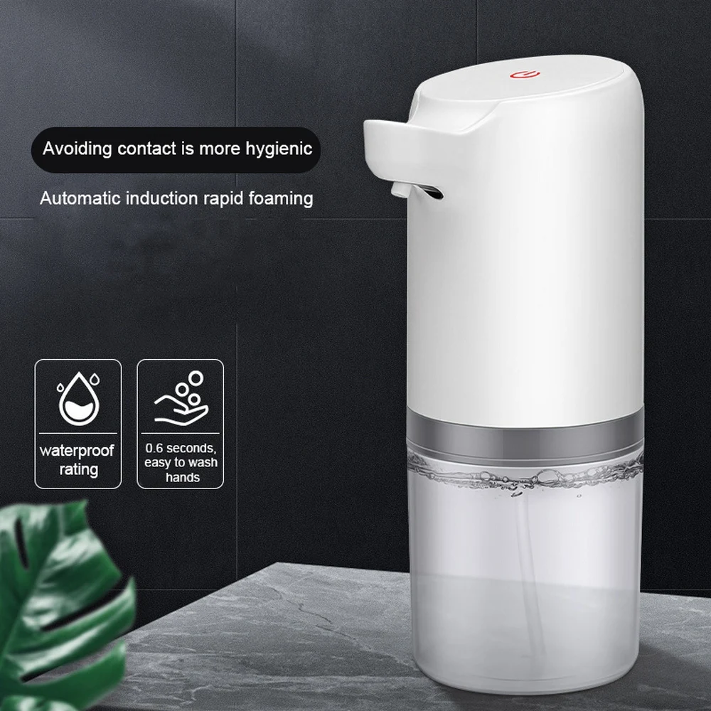 

USB Charging Automatic Induction Foam Soap Dispenser 0.25s Intelligent Touchless Sensor Foam/Gel Dispenser Liquid Soap Dispenser