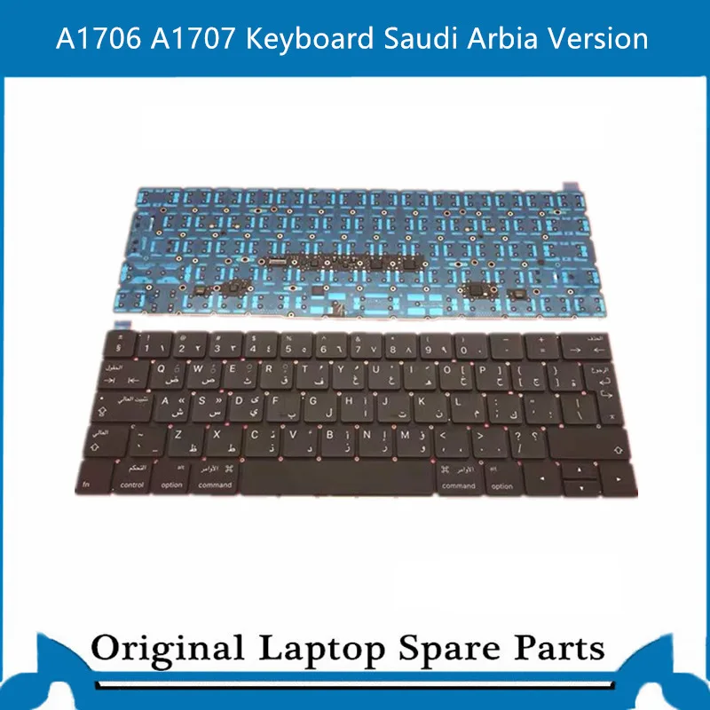 

Brand New built-in Keyboard for Macbook Retina 13' 15 ' A1706 A1707 Big Enter keyboard AR Version Saudi Arbia