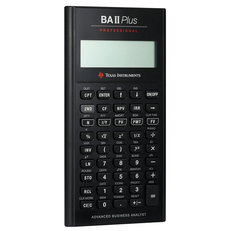 Ti BAII Plus Профессиональный CFA 10 цифр Led Calculatrice Calculadora Financial calculation студентов Financial Calculator