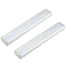 Homelife Motion Sensor Magnetic Led Lights for Closet Wireless Rechargeable,Stick on Anywhere for /Wardrobe/Drawer/Cupboard,Whit