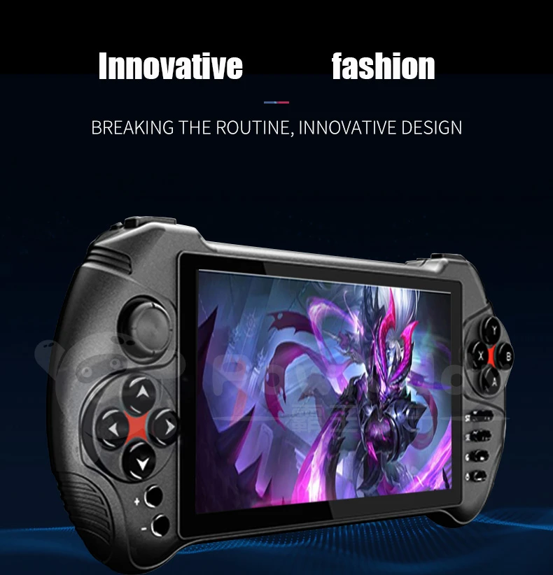 2020 COOLBABY 5.5 inch touch screen retro game console support android 7.0 wifi for PSP N64 MD PS GBA GBC MAME game console