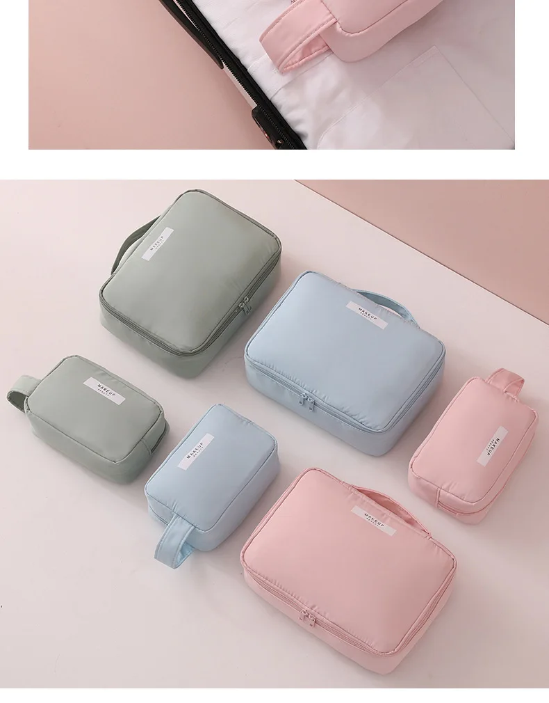 Cosmetic bag women's Portable Travel Cosmetic storage bag ins wind large capacity waterproof girl cosmetic bag