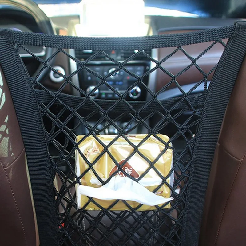

2020 New Unusual Universal Nylon Car Truck Storage Luggage Hooks Hanging Organizer Holder Seat Bag Net Mesh