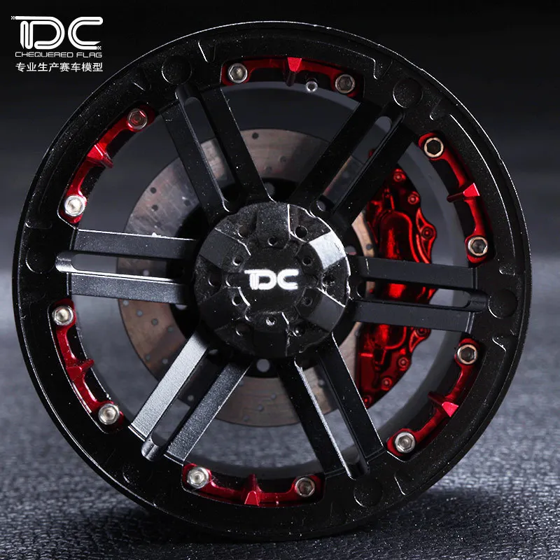 

Dc 2.2inch High Quality 6061 Alloy Cnc Wheel Rim For 1/10 Rc Crawler Car Traxxas Trx4 Ford Bronco Rc4wd D90 Axial Scx10 90046
