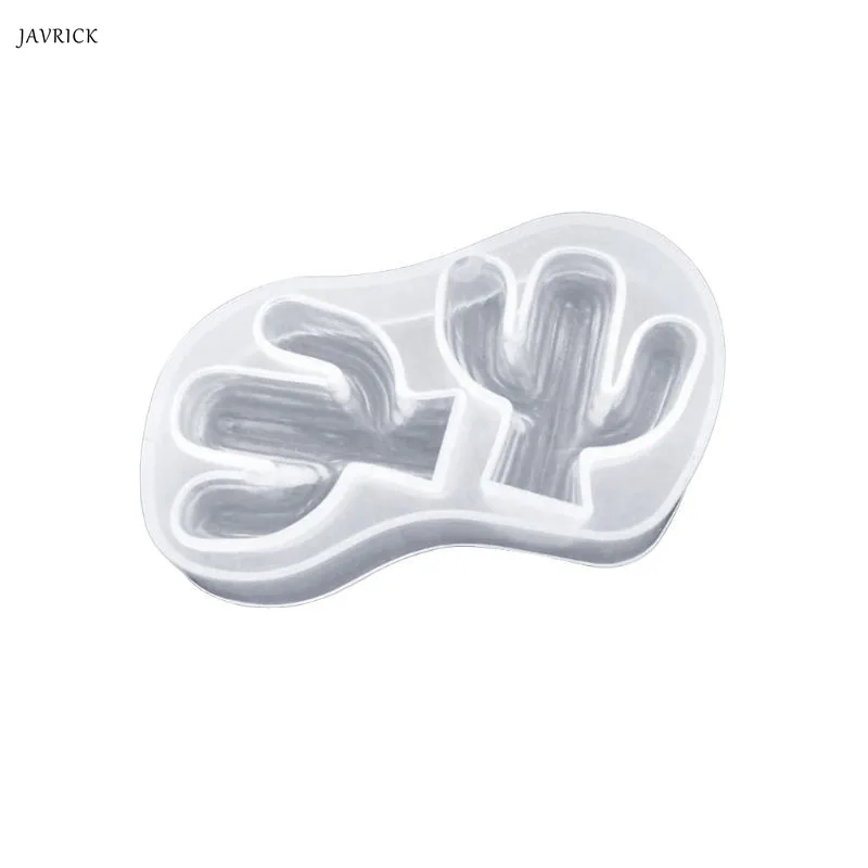 

Epoxy Resin Molds DIY Jewelry Making Cactus Pendant Cake Decoration Fondant Silicone Mold Crystal Handmade Tools Creative Unique