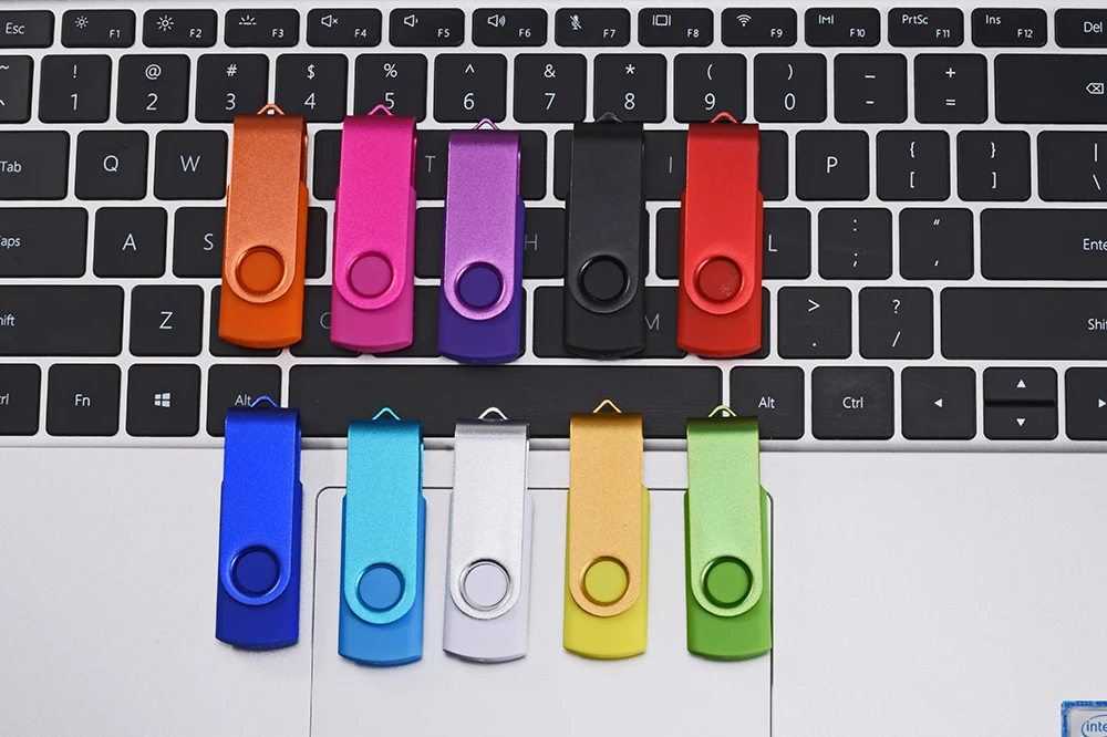 JASTER пластик USB2.0 ручка привода 360 ° вращающийся флэш-накопитель 4 ГБ 8 ГБ 16 ГБ 32 ГБ 64 Гб 128 ГБ Рождественский подарок