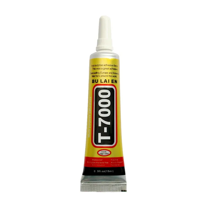 T7000 110ml Multipurpose Adhesive Rhinestone DIY Phone Screen Frame Epoxy Resin Sealant Super Black Liquid Glue T-7000 Nail Gel (7)