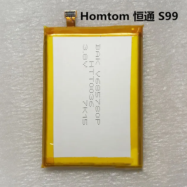 Аккумулятор HOMTOM S99 6200mah 3,8 V для смартфона Face S99 Face ID 5,5-дюймовый Android 8,0 телефон с распознаванием отпечатка пальца