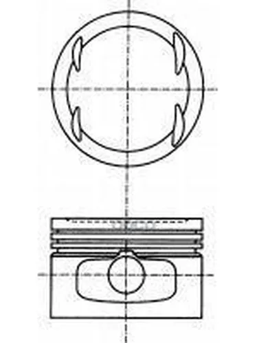 Поршень В Сборе NURAL арт. 87-110900-00