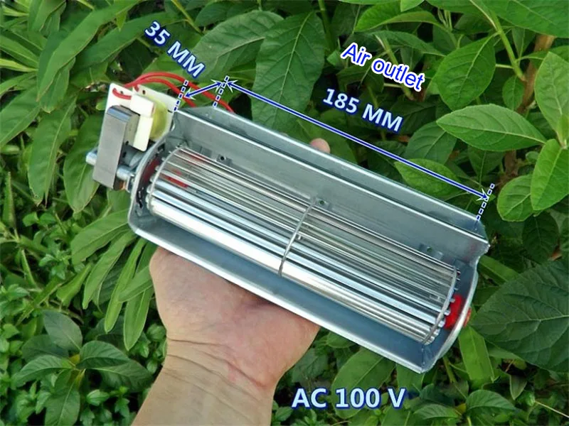 C2 поперечный вентилятор Воздуходувка с ветровым колесом чашка сердце AC100V крышка полюса двигателя