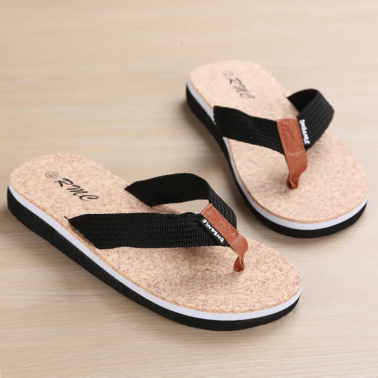 

2019 Trend Flip-flops Fashion Casual Anti-slip Wear-Resistant Flip-flops Men Household Sandals L918