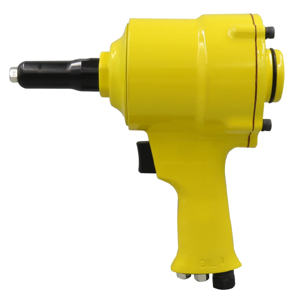 Pro Air Riveter пневматический пистолет Тип Pop Rivet пистолет воздушный мощный Клепальщик - Цвет: Цвет: желтый