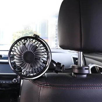 

360 Degree Rotation Car Seat Fan USB Mini Electric Fan Camping Fan