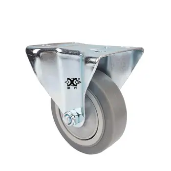 

Light 3-inch Tpr Single Axis Directional Caster Mute Wear-resistant Wheel Medical Trolley Factory Direct