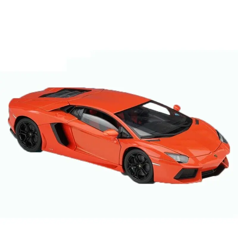 Welly 1:18 Lamborghini Aventador LP700-4 гоночный литой модельный автомобиль в коробке