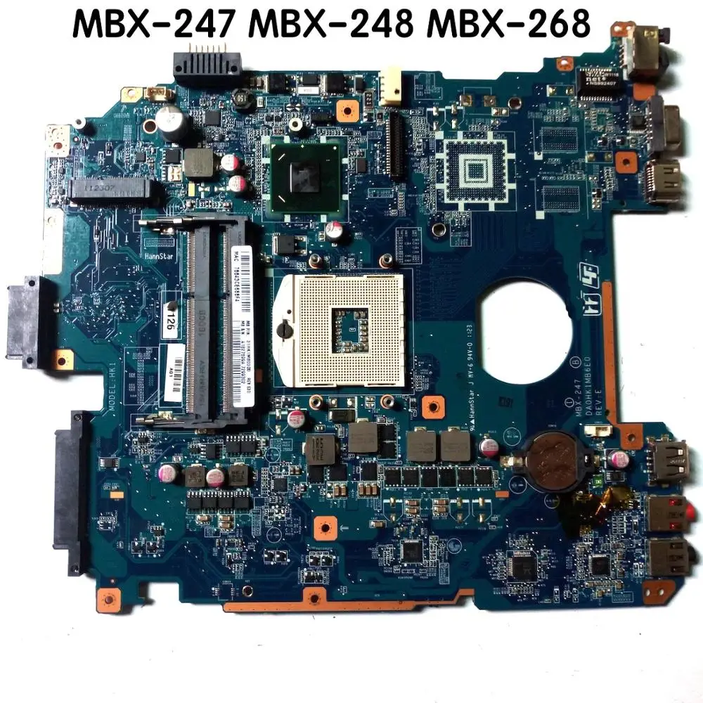 

For SONY mbx-247 MBX-268 MBX-248 VPC-EH motherboard DA0HK1MB6E0 Mainboard 100%tested fully work