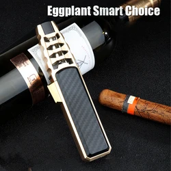2021 New Pen Spray Gun Jet Butane Pipe Lighter Metal Gas Kitchen Welding Torch Turbo Windproof Cigar Lighter Gadgets For Men